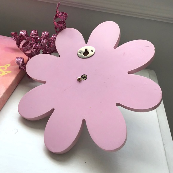 💕Pink Polka Dot Daisy Wall Peg Hook - Picture 4 of 4